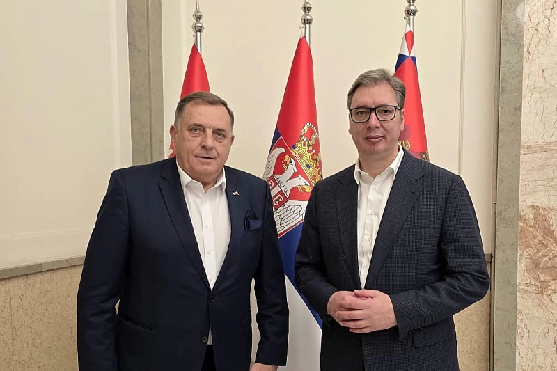 Sastali se Vučić i Dodik